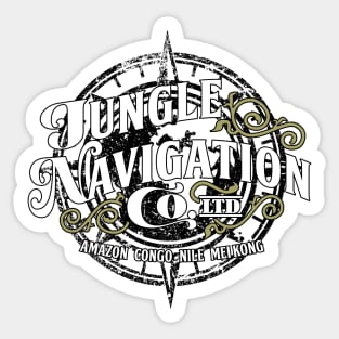 Jungle River Navigation Company Sticker